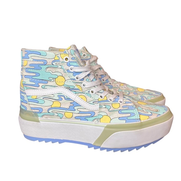 Vans SK8-HI TAPERED STACKED SHOE Size 9.5 Women’s UV Color Changing - Picture 4 of 15